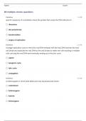 GENERAL BIOLOGY GENETICS QUESTIONS AND ANSWERS