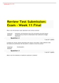 NURSING 6501FINAL EXAM GRADED A