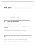 CCIL EXAM QUESTIONS AND ANSWERS