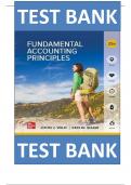 TEST BANK FOR Fundamental Accounting Principles 19th Edition by John J. Wild, Ken Shaw & Kermit Larson ,ISBN: 9780073379548 All Chapters Verified || Guide A+