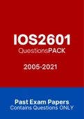 IOS2601 - Exam Questions Papers (2005-2021)