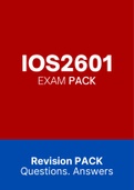 IOS2601 - EXAM PACK (2022)