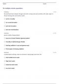 ECU EHST 2110 FINAL EXAM QUESTIONS AND ANSWERS