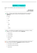 SEJPME II Module 13 Exam (New, 2020): Texas University ( Correct Q & A) (SATISFACTION GUARANTEED, Check Graded & Verified
