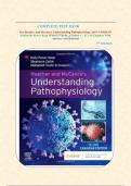 COMPLETE TEST BANK  For Huether And Mccances Understanding Pathophysiology 2nd CANADIAN Edition By Power Kean |9780323778848 | |Chapter 1 - 42 | All Chapters With                      Answers And Rational