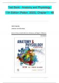 TEST BANK For Anatomy and Physiology, 11th Edition (Patton, 2023),| Verified Chapter's 1 - 48 | Complete