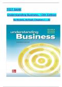 TEST BANK For Understanding Business 13th Edition by Nickels, McHugh and McHugh; ISBN: 9781260894851, All 20 Chapters Covered, Verified Latest Edition