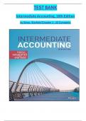 Test Bank for Intermediate Accounting 18th Edition by Kieso, Weygandt and Warfield, ISBN: 9781119790976, All 23 Chapters CoveredALL VERSIONS|| VERIFIED TESTBANK PACKAGE BUNDLE!!!!