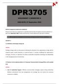 DPR3705 Assignment 2 (COMPLETE ANSWERS) Semester 2 2024 - DUE 27 September 2024