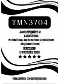 TMN3704 ASSIGNMENT 5 2024  ANSWERS { 01 OCTOBER  2024} ||| Accurate Answers & Guidelines, References And Clear Explanations! ||| 