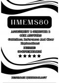 HMEMS80 ASSIGNMENT 2 SEMESTER 2 2024 QUIZ ANSWERS {DUE DATE : 30 SEPTEMBER 2024} ||| Accurate Answers & Guidelines, References And Clear Explanations! ||| 