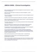 JMESI-US006 - Clinical Investigation Questions and Answers 2024