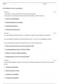 PSCI 2306 UNT EXAM 2.0 QUESTIONS AND ANSWERS