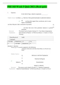 PHI 103 Week 5 Quiz 2021.(Real quiz).