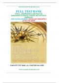 Test Bank for Ethics, Jurisprudence and Practice Management in Dental Hygiene 3rd Edition by Kimbrough||All Chapters Covered||ISBN NO:10,0131394924||ISBN NO:13,978-0131394926||A+ guide