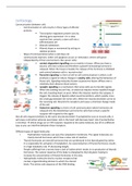 Cell biology and Immunology Summary