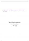 WGU KAT2 Task 2 Latest Update with complete solution