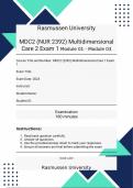 MDC2 (NUR 2392) Multidimensional Care 2 Exam 1 With Verified Solutions