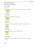 BIOLOGY 206 OpenStax Microbiology Test Bank- Chapter 16: Disease and Epidemiology