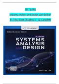 Test Bank for Systems Analysis and Design, 12th Edition Tilley (All Chapters included) 1 review  63 views  2 purchases