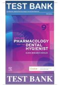 Test Bank for Applied Pharmacology for The Dental Hygienist 9th Edition by Elena Bablenis Haveles, All Chapter 1-26, A+ guide. 9780323798631