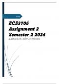 ECS3705 Assignment 2 Semester 2 2024