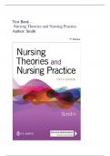 Test Bank for Nursing Theories and Nursing Practice, 5th Edition by Smith || All Chapters || Newest Edition 