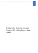 TEST BANK FOR ANATOMY & PHYSIOLOGY: AN INTEGRATIVE APPROACH 4TH EDITION MICHAEL MCKINLEY VALERIE O’LOUGHLIN THERESA BIDLE ISBN10: 1260265218