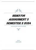 HRM3706 Assignment 5 Semester 2 2024