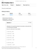 MAS 1107 M4 Problem Set 3 Introduction to Statistics