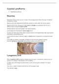 AQA/CIE A Level Coastal Landforms