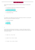 PHY 102 Exam 2 Questions And Answers 100% Correct 