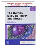 Test Bank for The Human Body in Health and Illness 7th Edition by Herlihy