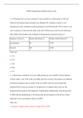 NR503 Epidemiology Midterm Exam Latest(45 questions)