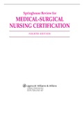 Test Bank for  Medical Surgical Nursing Certification 4th Edition.pdf.