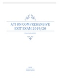 ATI RN COMPREHENSIVE EXIT EXAM 