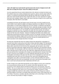 AQA A Level Tudor Essay: ‘Henry VIII might have made himself supreme head of the church of England, but he did little else to change the church’ assess the validity of this claim’ (25