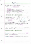 6.3.2 Populations and Sustainability - OCR Biology A level notes (2015-present syllabus)- A* notes