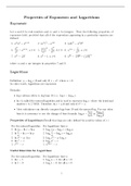 LOGARITHMS AND EXPONENTIALS