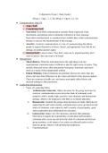 NR446 Collaborative Exam 1 Study Guide