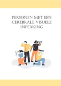 Personen met een fysieke en/of sensoriële beperking : Personen met een cerebrale visuele inperking 