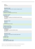 BIO 201 Quiz 9 Muscular System Histology and Phsiology_Straighterline