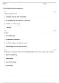 AGRONOMY EXAM 2 QUESTIONS AND ANSWERS