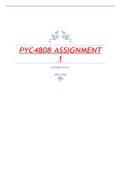 PYC4808 ASSIGNMENT 1