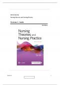 Test Bank - Nursing Theories and Nursing Practice, 5th Edition (Smith, 2020), Chapter 1-33 | All Chapters |ultimate guide A+