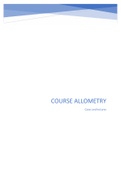 Elective  Allometry