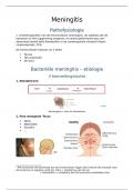 Samenvatting - Meningitis - Chronische zorg