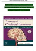 TEST BANK For Anatomy of Orofacial Structures, 9th Edition 2024 by Richard W. Brand, Verified Chapters 1 - 36, Complete Newest Version