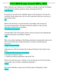 CLG 0010 Exam, Scored 100%, 2022 updateCLG 0010 Exam, Scored 100%, 2022 What is defined as any felonious act of corruption or attempt to cheat the Government or corrupt the Government's agents by charge card program officials? - Internal Fraud If trans