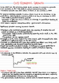 Economic Growth - Economics (A-Level - Year 12/Grade 11) - Notes